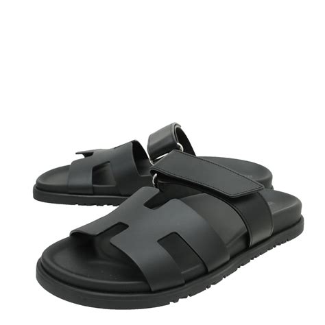 hermes chypre sandals womens black|Hermes chypre sandals review.